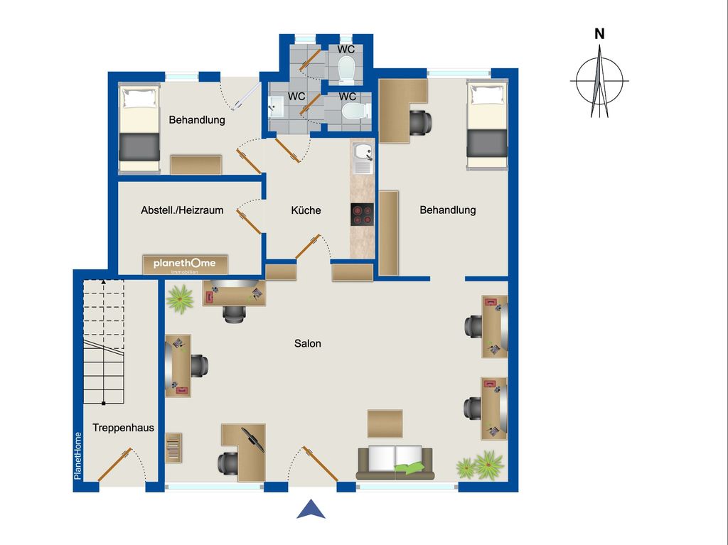 Mehrfamilienhaus zum Kauf 349.000 € 7 Zimmer 171,8 m²<br/>Wohnfläche 190 m²<br/>Grundstück Gunzenhausen Gunzenhausen 91710