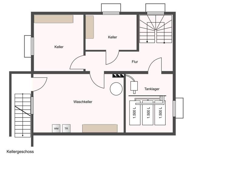 Doppelhaushälfte zum Kauf provisionsfrei 286.000 € 5 Zimmer 127 m² 358 m² Grundstück frei ab sofort Besenkamp Enger 32130