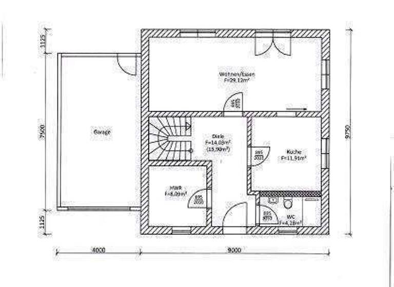 Einfamilienhaus zum Kauf - Erstbezug provisionsfrei 399.900 € 4 Zimmer 128 m² 561 m² Grundstück Zur Kastanie Nerchau Grimma 04668