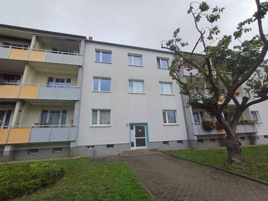 Wohnung zur Miete 415 € 3 Zimmer 63,7 m² 1. Geschoss Gerichtsrain 59 Merseburg 06217