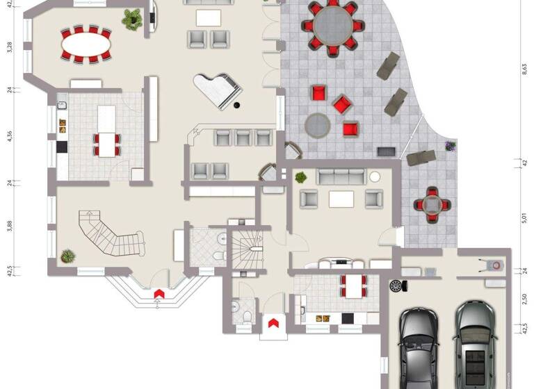 Einfamilienhaus zum Kauf 930.000 € 9 Zimmer 307 m² 1.116 m² Grundstück Mitte Gladbeck 45964