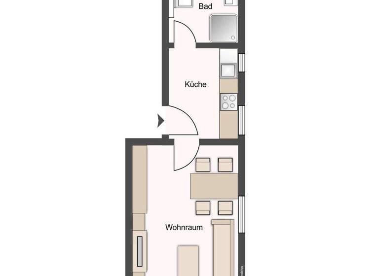 Studio zur Miete 475 € 1 Zimmer 27,8 m² Weissach 71287