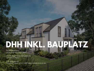 Doppelhaushälfte zum Kauf provisionsfrei 734.499 € 5 Zimmer 123 m² 356 m² Grundstück Waiblingen 71332