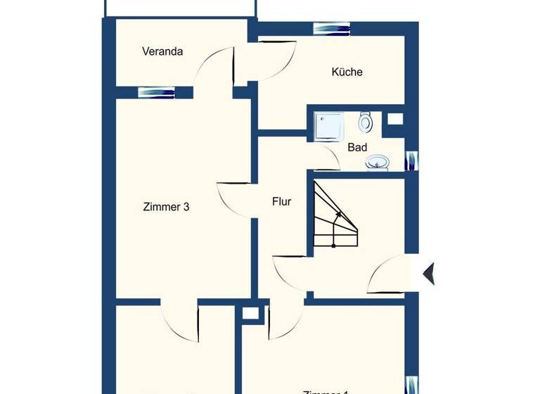 Wohnung zum Kauf 290.000 € 3 Zimmer 65 m² 1. Geschoss Degerloch Stuttgart 70597