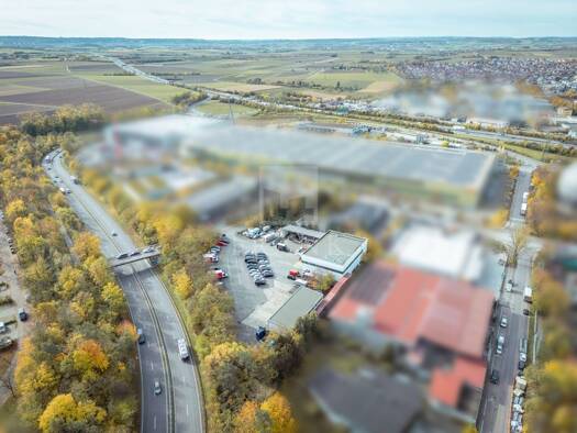 Lagerhalle zum Kauf 1.800 m² Lagerfläche West Ludwigsburg 71636
