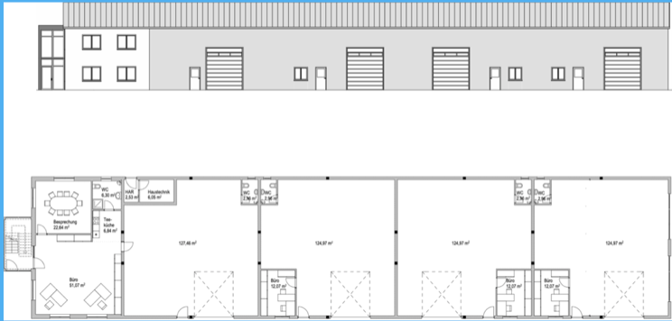 Freifläche zum Kauf 768 m²<br/>Lagerfläche Hünfeld Hünfeld 36088