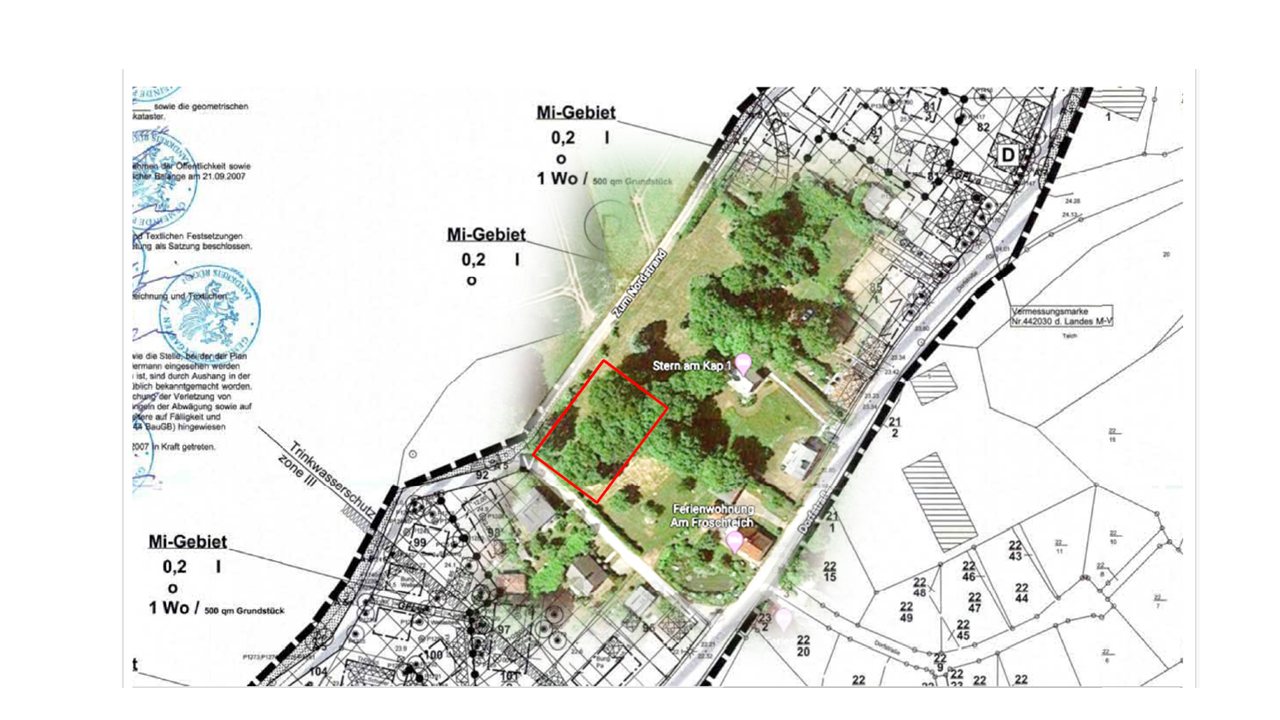 Grundstück zum Kauf provisionsfrei 164.640 € 588 m²<br/>Grundstück zum Nordstrand 9 Putgarten Putgarten 18556