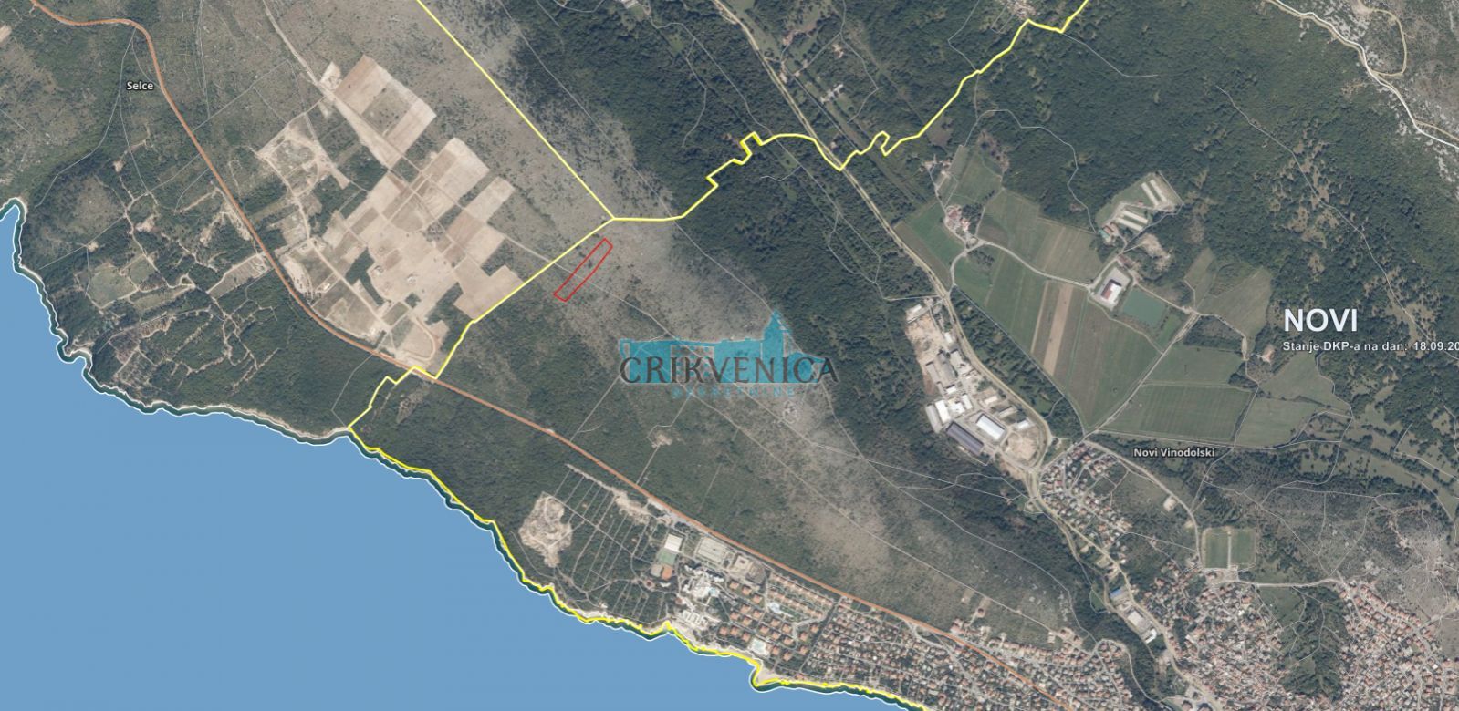 Immobilie zum Kauf 300.000 € 9.916 m²<br/>Fläche Novi Vinodolski center