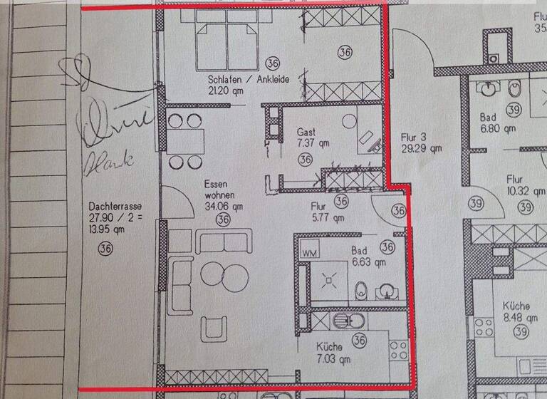 Wohnung zur Miete 1.595 € 3 Zimmer 96 m² 4. Geschoss Pasenbach Vierkirchen 85256