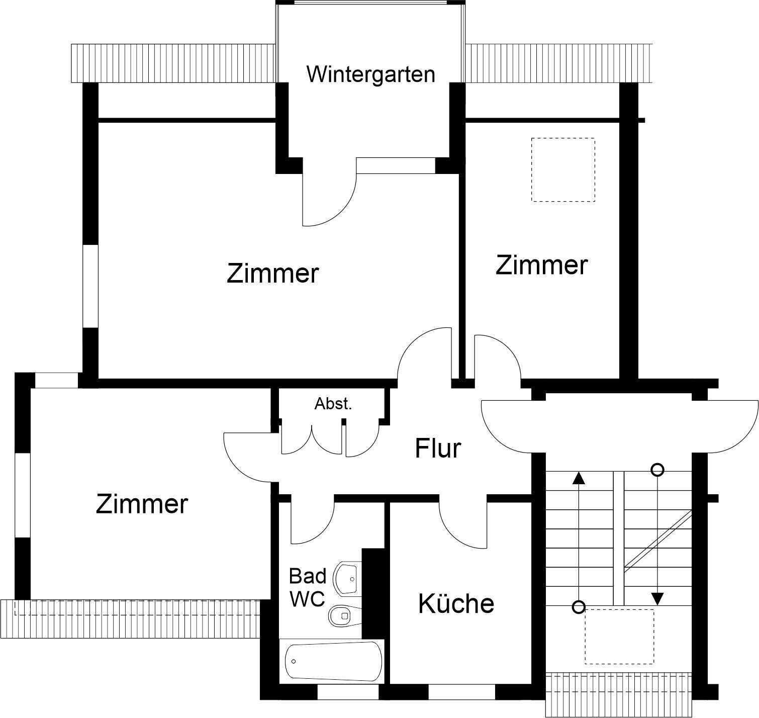 Wohnung zur Miete 408 € 3 Zimmer 65,8 m²<br/>Wohnfläche 01.04.2025<br/>Verfügbarkeit An der Ziegelei 1 Kernstadt Seesen 38723