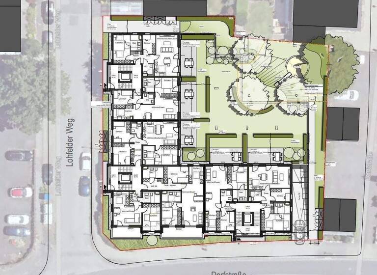 Penthouse zum Kauf - Erstbezug provisionsfrei 403.221 € 3 Zimmer 95,1 m² 2. Geschoss frei ab sofort Lohfelder Weg 2 Rumeln-Kaldenhausen Duisburg 47239