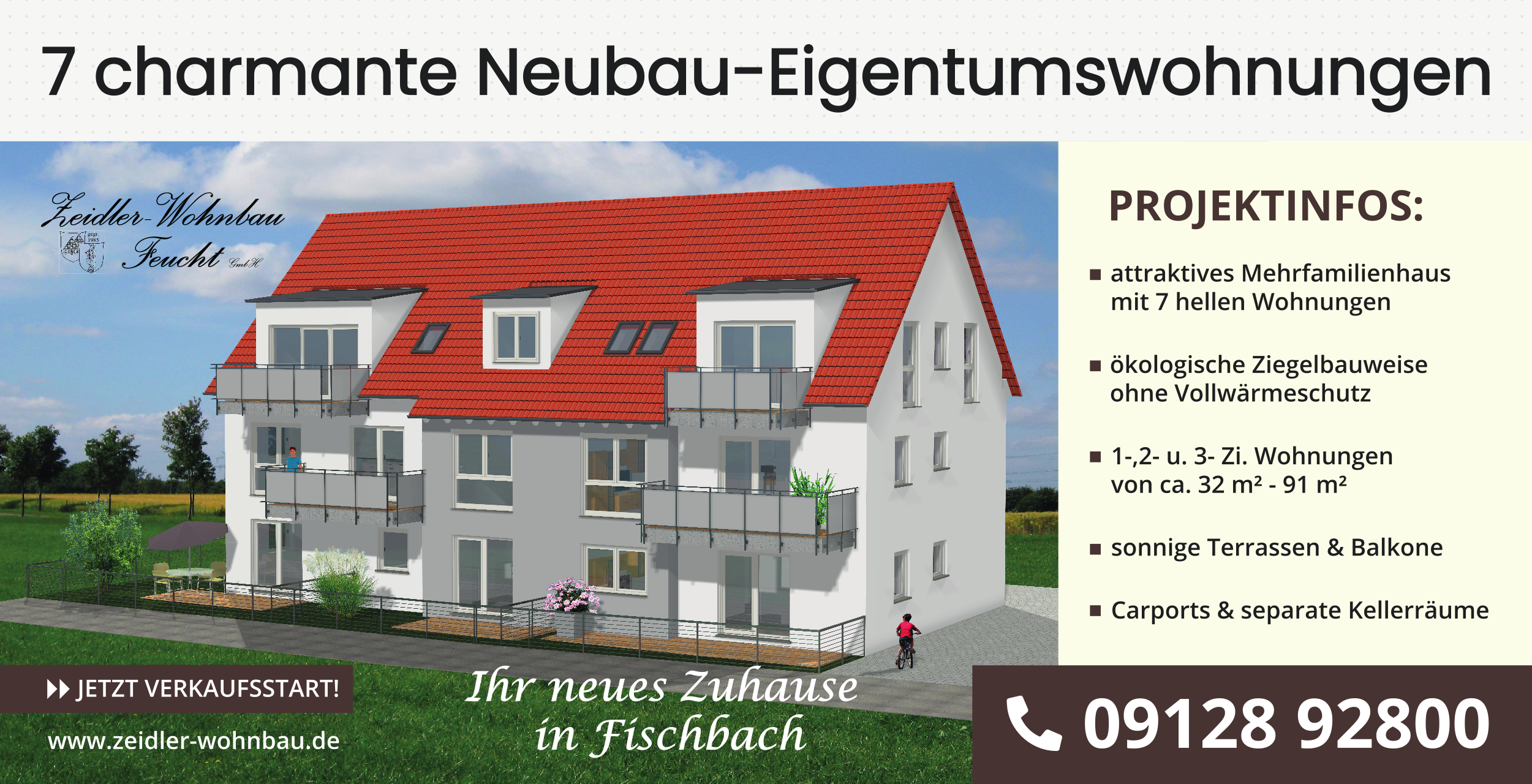 Wohnung zum Kauf provisionsfrei 541.400 € 3 Zimmer 91,2 m²<br/>Wohnfläche 1.<br/>Geschoss Hutbergstraße 2a Fischbach Nürnberg 90475