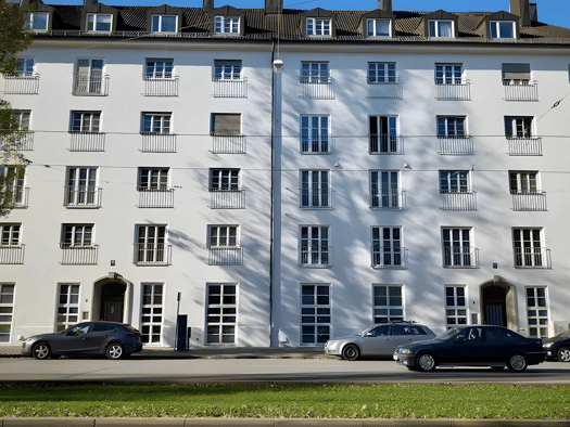Wohnung zur Miete 2.000 € 3 Zimmer 78 m² Geschoss 5/5 frei ab sofort Leopoldstraße 105 Schwabing-Freimann München 80802