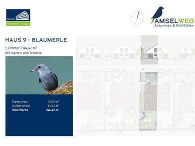 Doppelhaushälfte zum Kauf - Erstbezug provisionsfrei 469.500 € 5 Zimmer 144,4 m² 312,3 m² Grundstück Seehausen Leipzig 04356