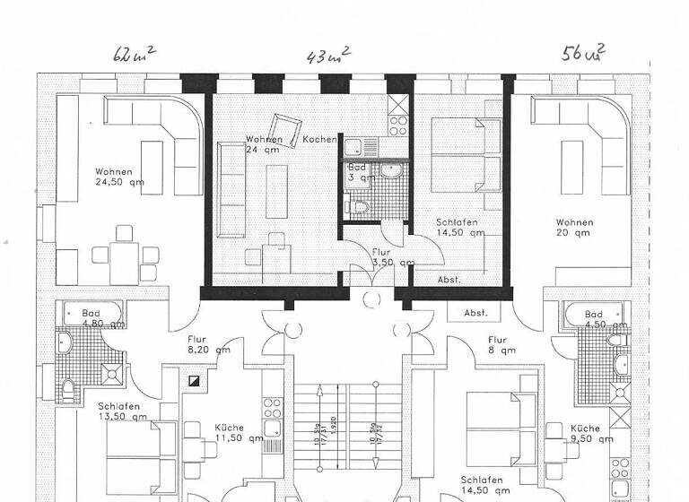 Wohnung zum Kauf 450.000 € 160,1 m²<br/>Wohnfläche 1.<br/>Geschoss Alfred-Frank-Str. 2 Schleußig Leipzig 04229