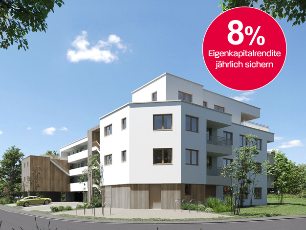 Wohnung zum Kauf - Neubau provisionsfrei als Kapitalanlage geeignet 460.000 € 3 Zimmer 87,9 m² Gaulskopfstraße 14 Wisselsheim Bad Nauheim 61231