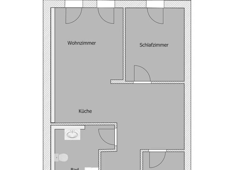 Wohnung zur Miete 801 € 2 Zimmer 61,1 m² 3. Geschoss frei ab sofort Emma-Reich-Straße 8 Fürstenwalde Fürstenwalde/Spree 15517