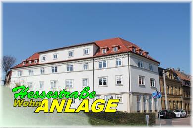 Wohnung zur Miete 428 € 3 Zimmer 70,5 m² 2. Geschoss frei ab sofort Hessestraße 13 Lutherstadt Eisleben Eisleben 06295