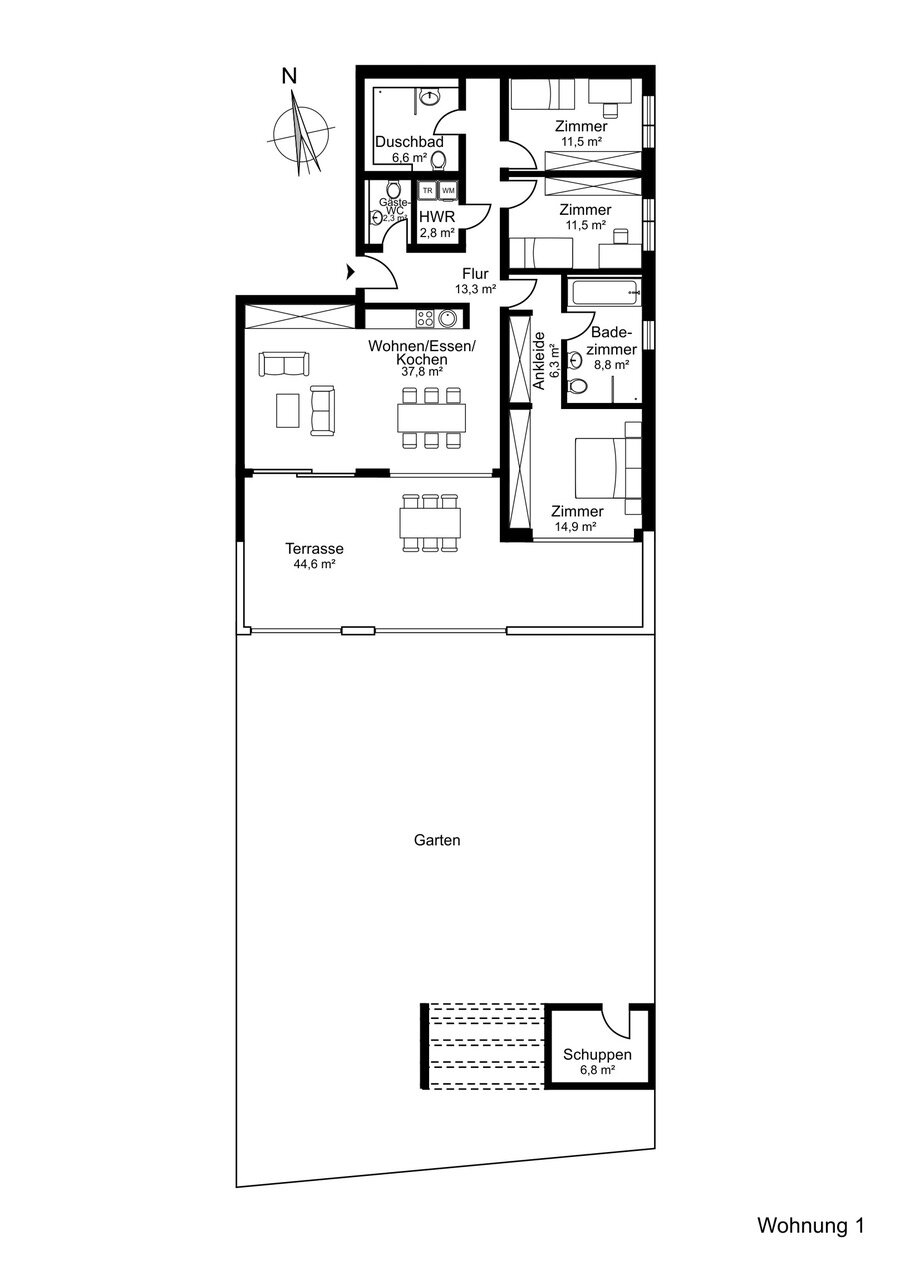 Wohnung zur Miete 2.454 € 4 Zimmer 138 m²<br/>Wohnfläche EG<br/>Geschoss Dörnigheim Maintal 63477