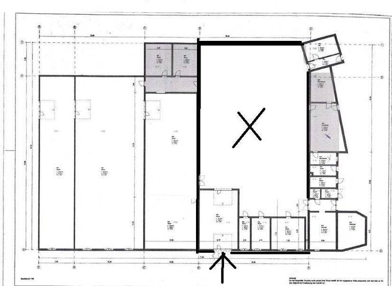 Halle/Industriefläche zur Miete provisionsfrei 3.000 € 1.000 m² Lagerfläche Frankenberg 09669