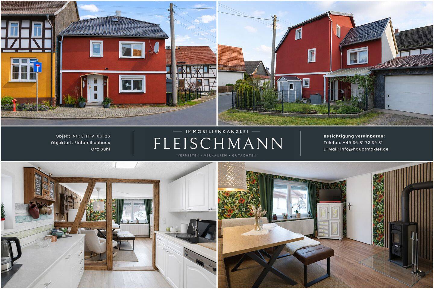 Immobilie in Suhl - Ein Zuhause mit Herz - liebevoll saniertes Einfamilienhaus in Suhl - Bild 0