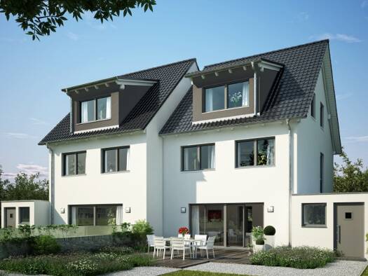 Doppelhaushälfte zum Kauf provisionsfrei 561.400 € 5 Zimmer 151 m² 400 m² Grundstück Bindersleben Erfurt 99092