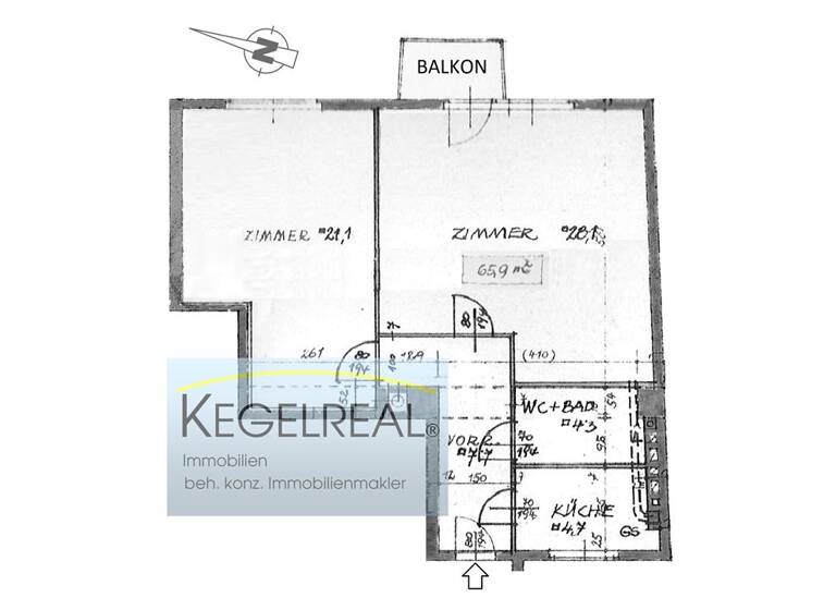 WG-Zimmer zur Miete 1.129 € 2 Zimmer 66 m² 4. Geschoss frei ab sofort Beatrixgasse 25 Wien(Stadt) 1030