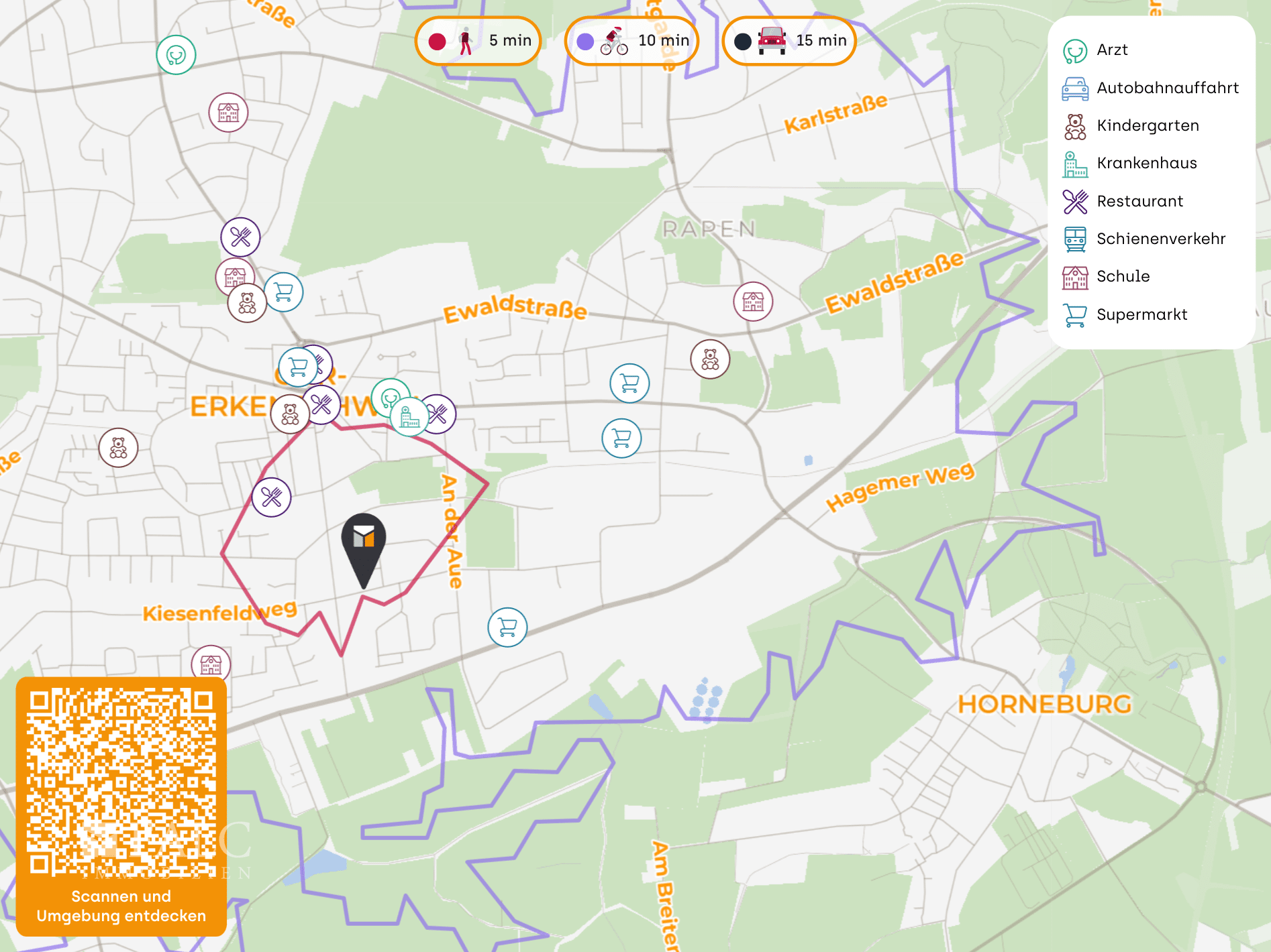 Immobilie zum Kauf als Kapitalanlage geeignet 135.000 € 3 Zimmer 67 m²<br/>Fläche 1.189 m²<br/>Grundstück Groß-Erkenschwick Oer-Erkenschwick 45739