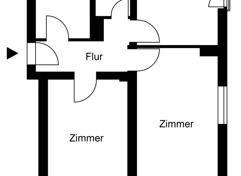 Wohnung zur Miete 447 € 2 Zimmer 57,3 m² EG Heilbronner Straße 8 Frankfurt Frankfurt (Oder) 15230