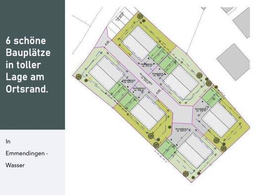 Grundstück zum Kauf provisionsfrei 286.400 € 356 m² Grundstück Wasser Emmendingen 79312