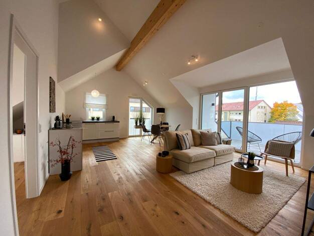 Wohnung zum Kauf - Erstbezug provisionsfrei 769.000 € 3 Zimmer 85,6 m² 2. Geschoss frei ab sofort Kemeterstrasse 42 Neu-Esting Olching 82140