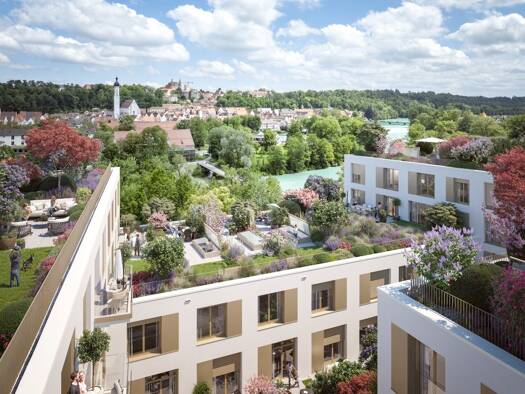 Wohnung zum Kauf - Erstbezug provisionsfrei 639.900 € 2 Zimmer 70,3 m² 1. Geschoss Landsberg Landsberg am Lech 86899
