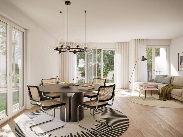 Doppelhaushälfte zum Kauf - Erstbezug provisionsfrei 1.210.000 € 4 Zimmer 110,5 m² 65 m² Grundstück Thalk.Obersendl.-Forsten-Fürstenr.-Solln München 81477