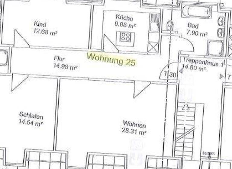 Wohnung zur Miete 640 € 2 Zimmer 90 m² frei ab sofort Rathausplatz 6 Obersontheim 74423