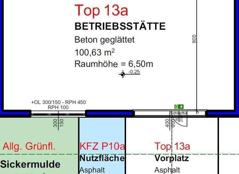 Lagerhalle zur Miete 1.120 € 100,6 m² Lagerfläche Regau 4844