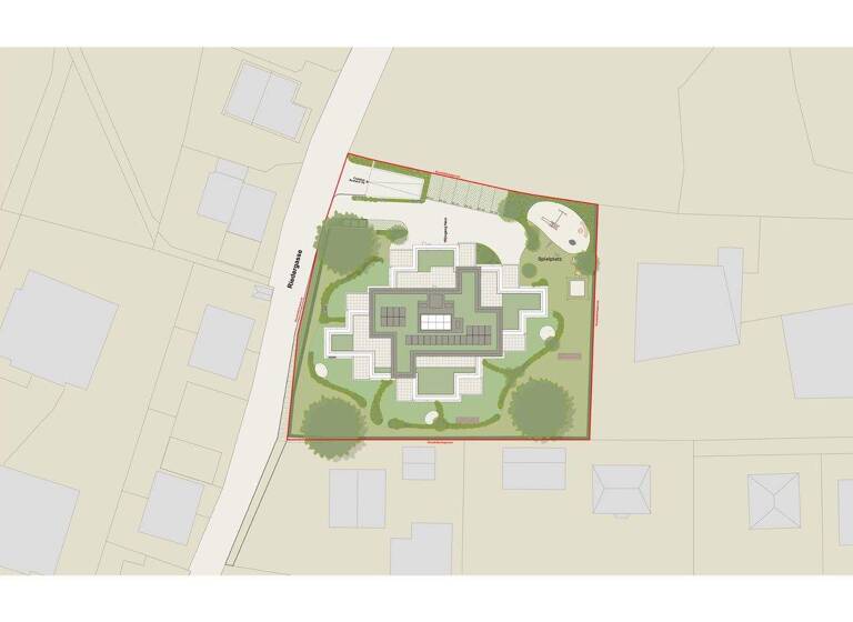 Terrassenwohnung zum Kauf - Erstbezug 389.000 € 2 Zimmer 50,2 m² 2. Geschoss Riedergasse 51 Bregenz 6900