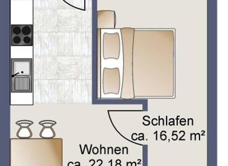 Wohnung zum Kauf 328.000 € 2 Zimmer 57,4 m² 3. Geschoss Seekirchen am Wallersee 5201