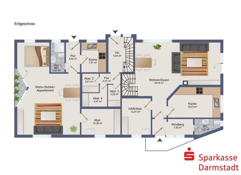 Mehrfamilienhaus zum Kauf 1.275.000 € 13 Zimmer 471,4 m² 550 m² Grundstück Bickenbach 64404