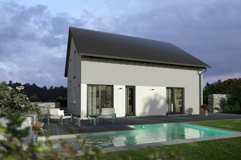 Einfamilienhaus zum Kauf - Neubau 768.000 € 12 Zimmer 187,2 m² 420 m² Grundstück Nersingen Nersingen 89278