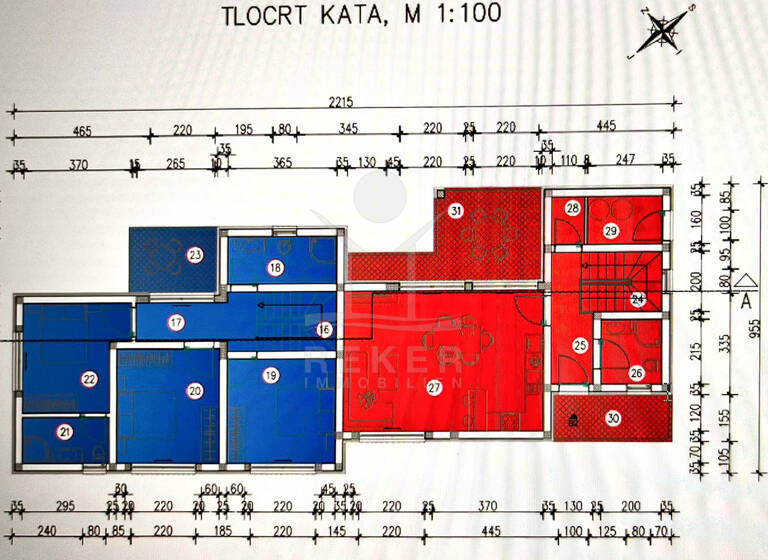 Doppelhaushälfte zum Kauf 640.000 € 4 Zimmer 143,3 m² 300 m² Grundstück Vodice 22211