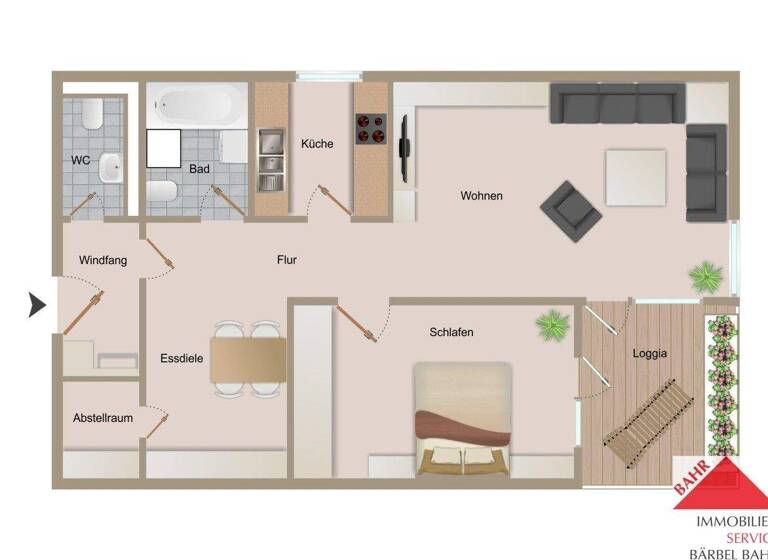 Wohnung zum Kauf 198.000 € 2,5 Zimmer 66 m² Echterdingen Leinfelden-Echterdingen 70771