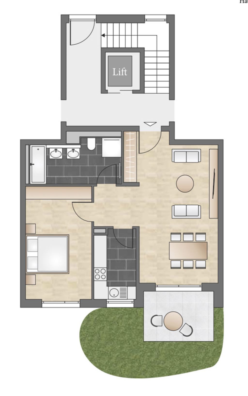 Wohnung zur Miete als Kapitalanlage geeignet 1.050 € 2 Zimmer 64 m²<br/>Wohnfläche Holzgerlingen 71088