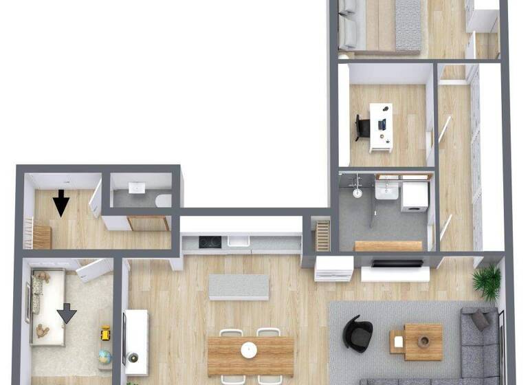 Wohnung zum Kauf 190.000 € 3,5 Zimmer 82 m² 3. Geschoss Griesplatz 29a Gries Graz 8020