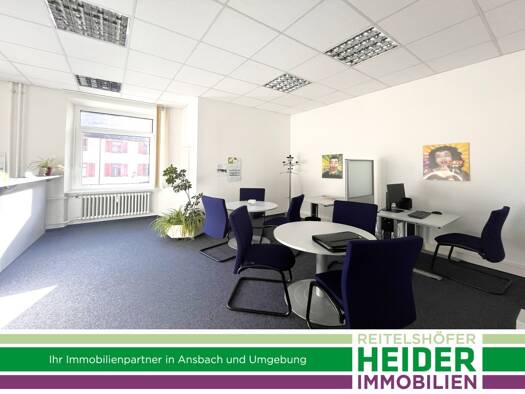 Bürofläche zur Miete provisionsfrei 2.155 € 8 Zimmer 239,5 m² Bürofläche teilbar ab 239,5 m² Ansbach Ansbach 91522
