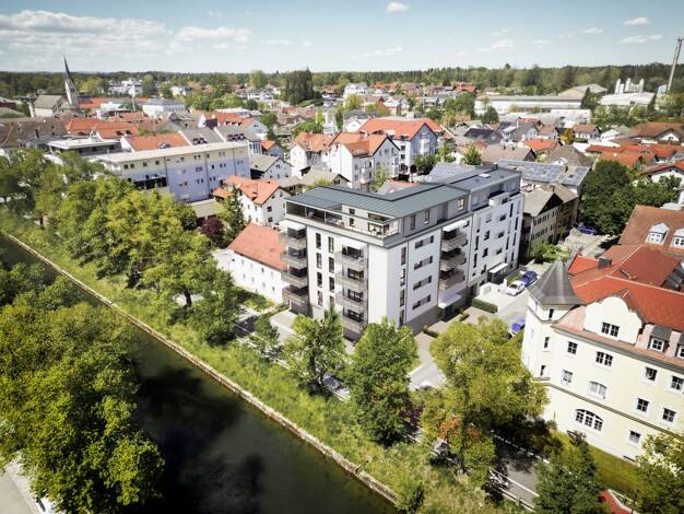 Wohnung zum Kauf - Neubau provisionsfrei 449.000 € 2 Zimmer 61,9 m² 4. Geschoss Kolbermoor Kolbermoor 83059