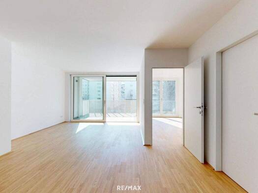 Terrassenwohnung zum Kauf - Erstbezug provisionsfrei 462.500 € 2 Zimmer 66,2 m² 3. Geschoss Klenaugasse Wien 1220