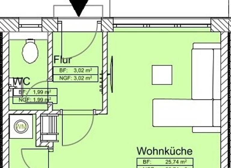 Wohnung zum Kauf - Erstbezug 435.000 € 3 Zimmer 78,1 m² Niendorf Hamburg 22455