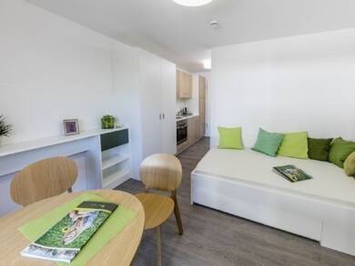 Studio zur Miete 622 € 1 Zimmer 23 m² 5. Geschoss frei ab 01.09.2025 Jean-Weipert-Straße 3 Kaiserlei Offenbach am Main 63067