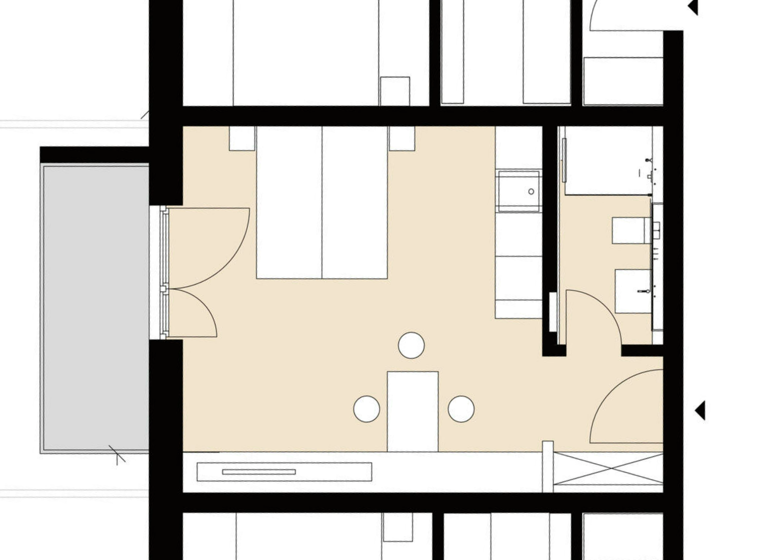 Wohnung zur Miete 725 € 1 Zimmer 35,1 m²<br/>Wohnfläche 1.<br/>Geschoss Anzing Anzing 85646