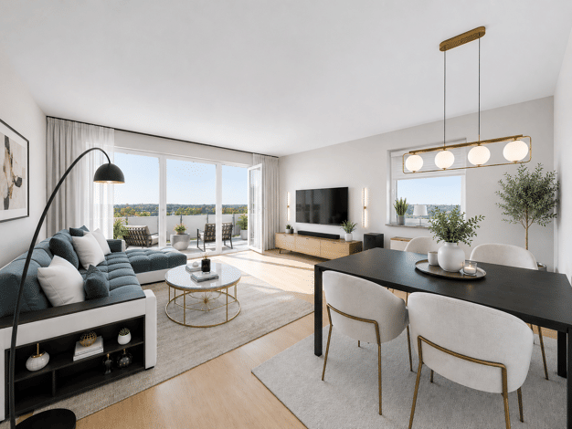 Wohnung zum Kauf 495.499 € 3 Zimmer 78 m² 6. Geschoss Sudetenstraße 12 Poing Poing 85586